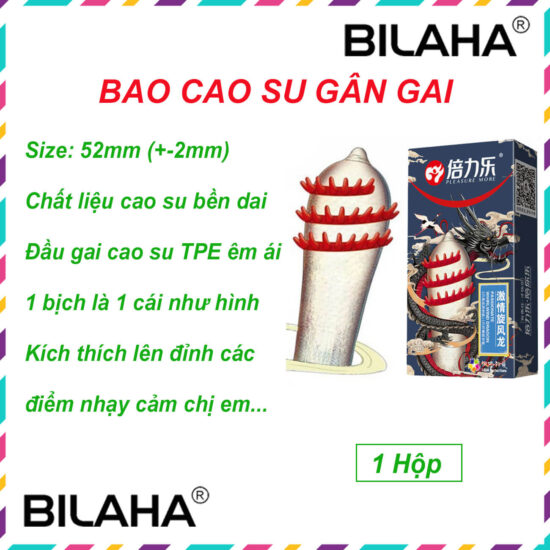 bao cao su, bcs, bao cao su đôn dên, bao cao su khúc giữa, bao cao su gân gai, bao cao su có gai, bilaha